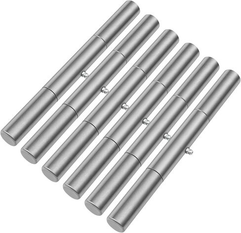 Zonon 4 Pack Weld on Ramp Behinges 10 inch Steel Hight Duty Gate Beathes قابلة للشفرة للمنحدر الأرجواني بوابة بوابة برميل ، 500 رطل ، 3/4 دبوس قابلة للفصل ، مطلي بالزنك in Kuwait