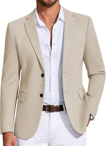 COOFANDY Blazer Men Big and Tall Sport Coat Business Casual Western Suit Jacket Dark Grey, S in Saudi Arabia