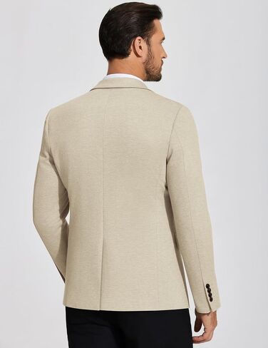 COOFANDY Blazer Men Big and Tall Sport Coat Business Casual Western Suit Jacket Dark Grey, S in Saudi Arabia