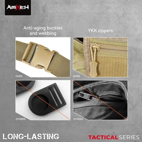 Tactical Messenger Bag Military Army Molle Shoulder Cross Body Edc Satchel Crossbody Side Pack for Men Women 10L in Kuwait