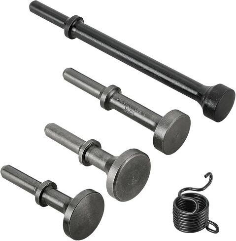 5 PCS تجانس مجموعة أدوات البتات مطرقة الهواء ، مرفقات مطرقة الهواء الهوائية 0.401 '' (10 مم) شانك من الألف in Kuwait