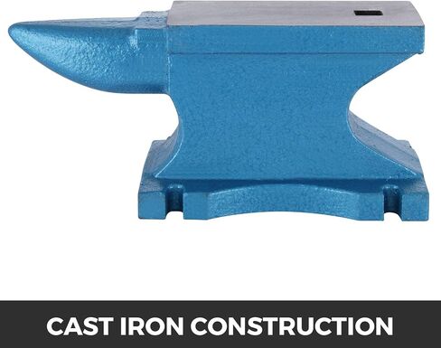 Vevor Single Horn anvil ، 25 رطلاً من الصلب السندان ، والصلابة عالية الصلابة ، قرن ، قرن ، من السود ، مع قاعدة مستقرة ، أداة عمل معدنية للانحناء المعدني ، تشكيل ، التواء ، المشاريع الحرفية in Saudi Arabia