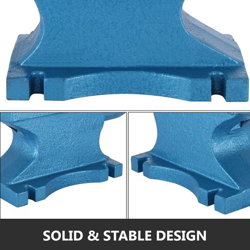 Vevor Single Horn anvil ، 25 رطلاً من الصلب السندان ، والصلابة عالية الصلابة ، قرن ، قرن ، من السود ، مع قاعدة مستقرة ، أداة عمل معدنية للانحناء المعدني ، تشكيل ، التواء ، المشاريع الحرفية in Saudi Arabia
