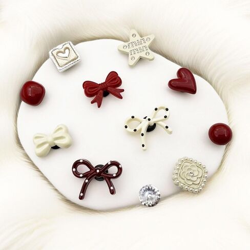 Shoe Charms for Clogs Bling Charms with Sparkling Chains Shoe Jewelry Accessories for Women Girls Decorations in Kuwait