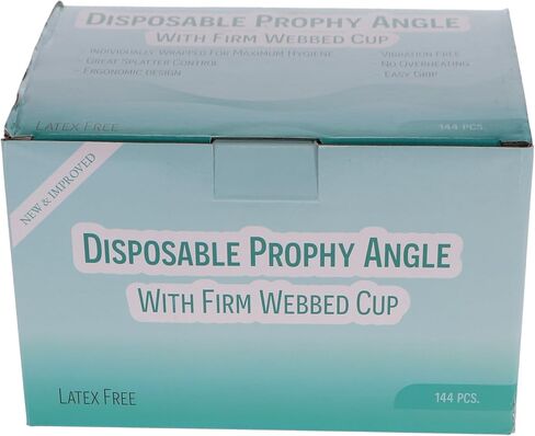 HSB 247500, Soft Webbed Cup, Latex Free, 500/Bx, Disposable Dental Prophy Angles – Latex-Free, Smooth Rotation for Comfortable & Effective Cleaning in Kuwait
