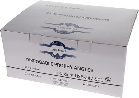 HSB 247500, Soft Webbed Cup, Latex Free, 500/Bx, Disposable Dental Prophy Angles – Latex-Free, Smooth Rotation for Comfortable & Effective Cleaning in Kuwait