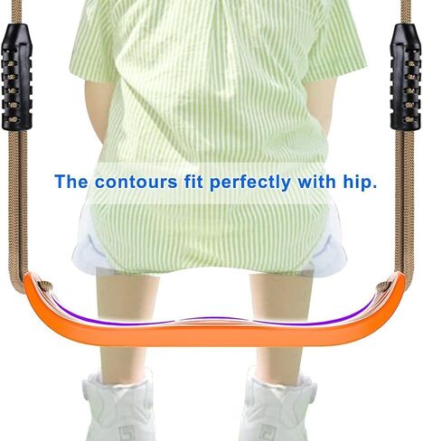 BeneLabel 2 Packs 220LB Capacity Swing Seat Set with Adjustable Length Rope 50 to 80 inch Green Swingset Swings Heavy Duty Playground Swing Set Seats for Outdoor Indoor in Kuwait