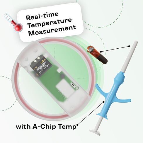 Microchip Scanner - RFID Reader - Chip Pet Scanners with Registration and Temperature Monitoring Seamless Animal ID Integration for Animals, Dogs, Cats, Puppy, Kitten (FBM) in Kuwait
