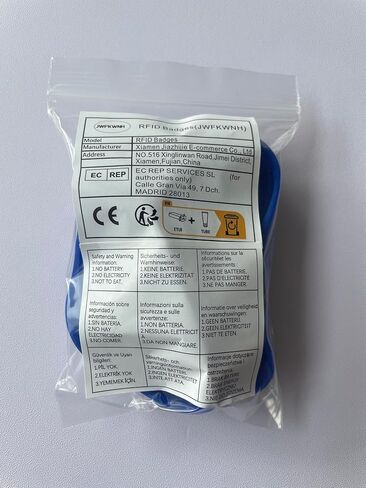 5PCS T5577 Waterproof Intelligent Access Control Non-Contact NFC Keychain, rewritable RFID 125kHz (Blue) in Kuwait