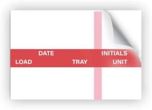 Refill Rolls Date, Load, Tray, Unit, Initials and Indicator Strip (Blue, Dual-Ply) 12 Rolls in Saudi Arabia