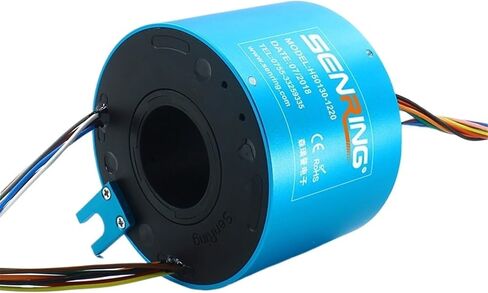 Stock 6 wires /12 wires for Through bore Slip Ring centre ID 12.7mm,20mm, 25.4mm, 38.1mm, 50mm, 60mm current each 10A(20X56mm 12wire 10A) in Saudi Arabia