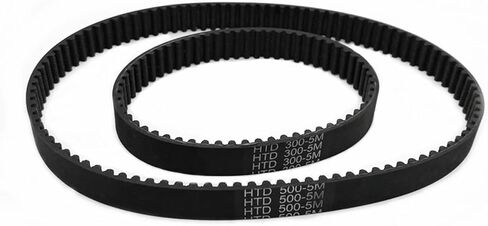 Synchronous Belt HTD5M Length HTD5M1890~HTD5M3770 Width 10/15/25/30mm 5mm Pitch Suitable for 5M Closed-Loop Rubber Gear Belt (Color : HTD5M2085-1pc, Size : 25mm) in Kuwait