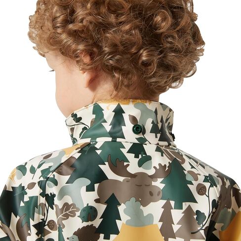 Helly-Hansen Kid's Bergen 2.0 PU Rainset AOP, 676 Purple Clay Aop, 9 in Kuwait