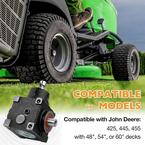 AM136330 Gear Case Compatible with John Deere Signature/Utility Tractor X710, X730, X734, X738, X739, X940, X948, X949, 1023E, 1025R, 1026R, 2025R, 2027R Lawn Mower Gearbox Replaces AUC10298 MIA12567 in Saudi Arabia