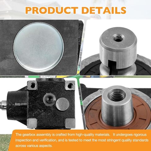 AM136330 Gear Case Compatible with John Deere Signature/Utility Tractor X710, X730, X734, X738, X739, X940, X948, X949, 1023E, 1025R, 1026R, 2025R, 2027R Lawn Mower Gearbox Replaces AUC10298 MIA12567 in Saudi Arabia