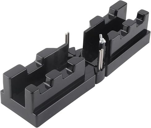 أداة قطع قياس Miter-2 في 1 ABS أسود 85-180 درجة قالب قياس زاوية لمشاريع الأعمال الخشبية و DIY in Kuwait