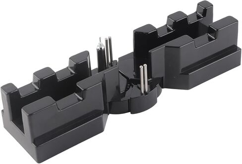 أداة قطع قياس Miter-2 في 1 ABS أسود 85-180 درجة قالب قياس زاوية لمشاريع الأعمال الخشبية و DIY in Kuwait