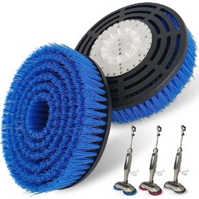 2 Pack S7001 ترقية رؤوس فرشاة استبدال وسادة MOP لوسادات البخار البخارية | التنظيف والتلميع المهني | متوافق مع Shark S8201/S7000Series | للتنظيف العميق الأرضيات الصلبة (الأزرق) in Kuwait