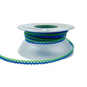 Strings Strend Stail السلطة اثنين من مجموعات الألوان الأسنان أشرطة تقويم الأسنان سلسلة الطاقة 15 قدم/لفة (الأزرق والأرجواني ، مستمر) in Kuwait