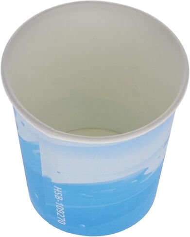 HSB 109256, Disposable Drinking Cups, 5oz, Thick-Walled & High-Gloss Finish, Easy-Grip Embossed, Double-Rolled Lip for Comfort, Gray, 1000/Pk in Saudi Arabia