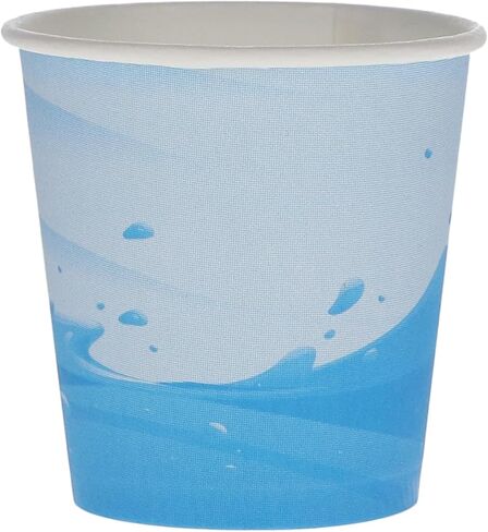 HSB 109256, Disposable Drinking Cups, 5oz, Thick-Walled & High-Gloss Finish, Easy-Grip Embossed, Double-Rolled Lip for Comfort, Gray, 1000/Pk in Saudi Arabia