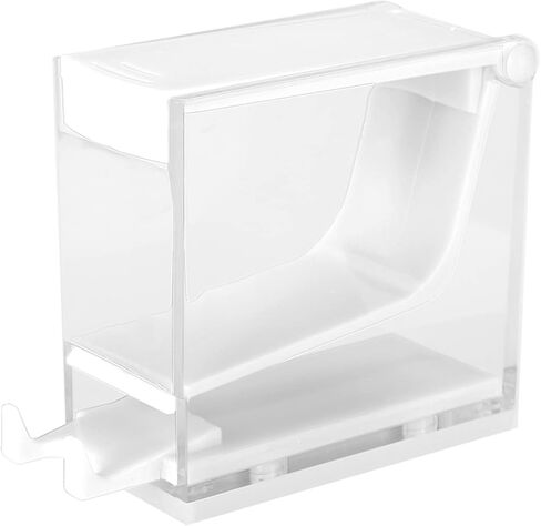 4 Colors Dentist Cotton Roll Dispenser Divider Press Type Holder (White) in Saudi Arabia