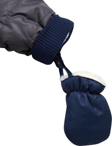 URBAN REPUBLIC Baby Boys' Pram Snowsuit - Quilted Fleece Lined Snowsuit with Gloves - Outerwear Coveralls (Sizes: 3-9M) in Saudi Arabia