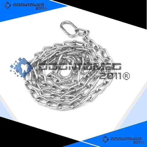 OdontoMed2011 Stainless Steel OB Calf Pulling Chain 45 inches with Handle Blue PVC Grip in Saudi Arabia