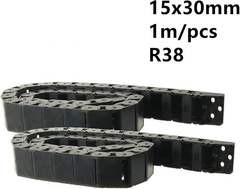 سلسلة حامل الكابلات 2pcs R28 15mm × 30 مم (Inner H x Inner W) in Kuwait