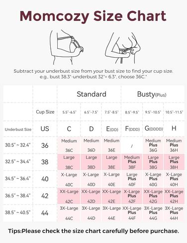 Momcozy Mesh Support Pumping Bra Hands Free Suitable for 36C-44G, Comfortable Plus Size Pumping and Nursing Bra in One Black in Saudi Arabia