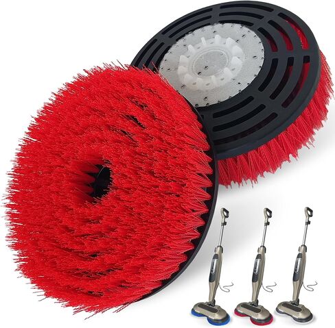 2 Pack S7001 Upgraded Mop Pad Replacement Brush Heads for Shark Steam Mop Pads | Professional Cleaning and Polishing | Compatible with Shark S8201/S7000Series | for Deep Cleaning Hard Floors (Blue) in Saudi Arabia