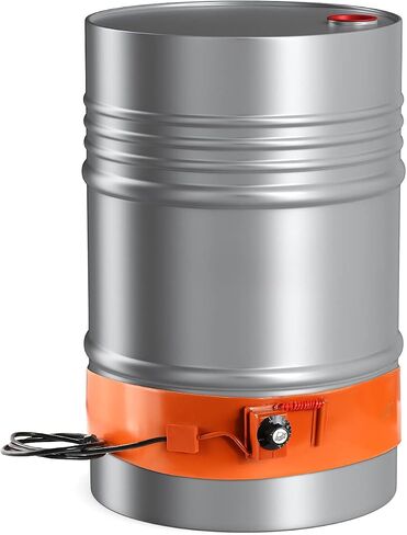 BEAMNOVA Metal Drum Heater 120V Pail Heating Band for 55 Gal Barrel 5 * 68.5 inch Honey Oil Silicone Rubber Heating Band Heavy Duty Temperature Controller in Saudi Arabia