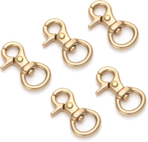Wuta Solid Brass Trigger Snap Hooks Clasps Clasps دوار الزناد السنانير لأحزمة الأشرطة محوّلة مقاطع ثقيلة للخدمة in Kuwait