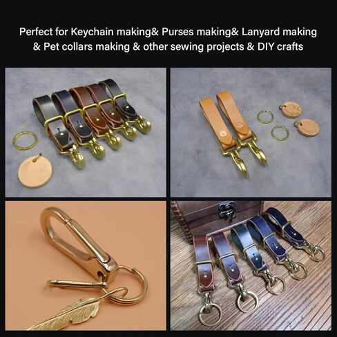 Wuta Solid Brass Trigger Snap Hooks Clasps Clasps دوار الزناد السنانير لأحزمة الأشرطة محوّلة مقاطع ثقيلة للخدمة in Kuwait