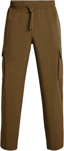 Under Armour 1386558-1-LG UA Vibe Woven Cargo Pants Black LG in Saudi Arabia