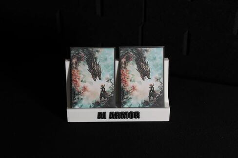 Ai Armor Graphene Series (Fantasy Dragon) - 105ct Textured Matte TCG/MTG Art Sleeves in Kuwait
