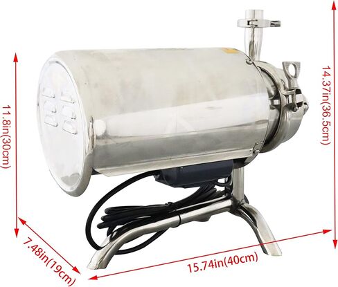 Techtongda 3T/H صحية مضخة مشروب مضخة الفولاذ المقاوم للصدأ مضخة الطرد المركزي لضخ الطرد المركزي in Kuwait