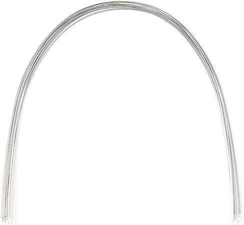 JMU Thermal Activated Nickel Titanium Archwire, Ovoid, Round 0.018" Lower, 10/Pk, 10 Packs in Saudi Arabia