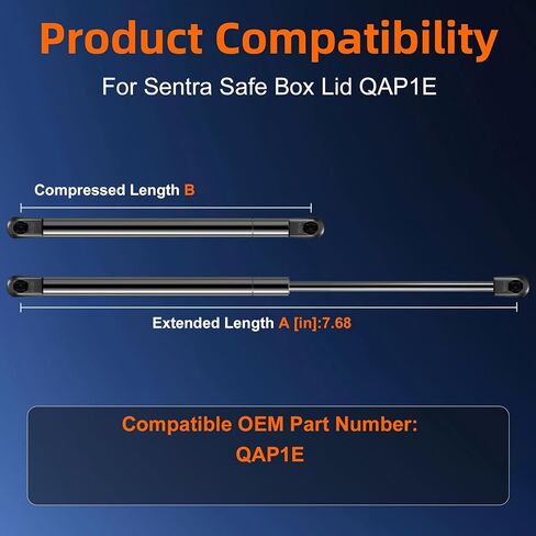 Qty (2) 21577-002 15.3in Gas Sturt Spring for Leer are Camper Shell Topper Rear Window, 21577002 15in Shocks Lift Support for Snugtop Truck Pickup Cap Canopy Door in Saudi Arabia
