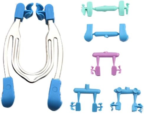 Dental Sectional Matrices Clip Matrix Sectional Contoured Matrices Clamps High Temperature Resistant Metal Spring Clip Rings (Type C） in Kuwait