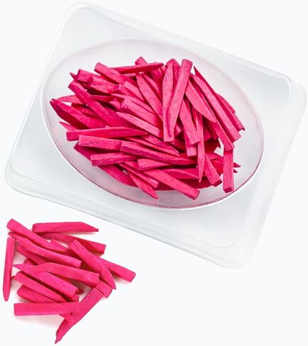 100 PCs SmallAssorted Dental Wooden Wedges by JEVOLVE – Multi-Use, Durable Orange Wood Wedges for Crafting, DIY Projects, Organizing, and Home Repair – Eco-Friendly, Flexible & Versatile Set in Kuwait