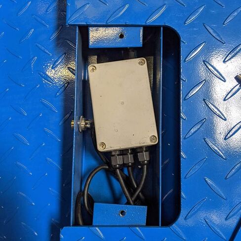 PEC Tools FS Series Professional Grade Steel Floor Scale - مقياس البليت الشاق ومقياس الشحن للاستخدام الصناعي - مقياس الوزن للحزم حتى 1000 × 0 رطل - 24 × 24 in Saudi Arabia