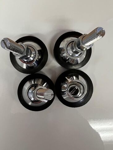 Package of 4 Legs/Feet for Floor Scale/Platform/Load Cell Adjustable Swivel Alloy Steel Foot 1/2-20,New in Saudi Arabia