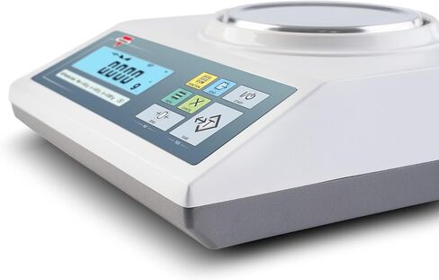AGZN120 Analytical Balance,120g x 0.0001g (0.1mg Readability), Robust Die-Cast Metal Housing, Electromagnetic Load-Cell, Large LCD Display in Kuwait