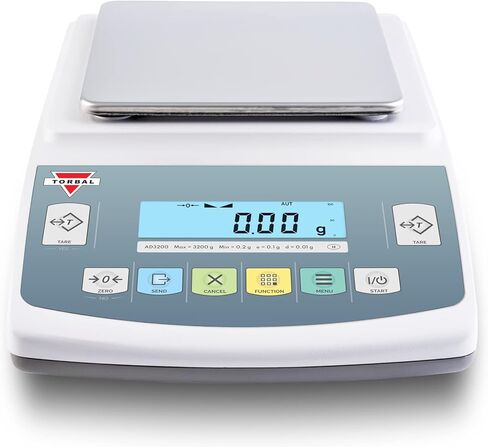 AGZN120 Analytical Balance,120g x 0.0001g (0.1mg Readability), Robust Die-Cast Metal Housing, Electromagnetic Load-Cell, Large LCD Display in Kuwait