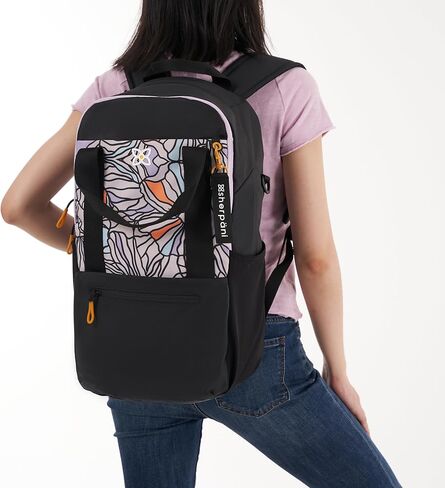 Sherpani Camden, Convertible Backpack, 3 in 1 Tote Bag, 18L Travel Backpack, Crossbody Bag for Women, Cross Body Purse, Travel Gifts, RFID Protection, Fits 15" Laptop (Cloud9) in Kuwait