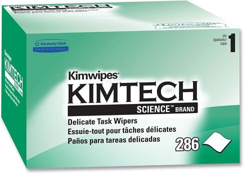 Kimtech Science ™ Kimwipes® Cincate Task Plipes (34155) ، صندوق منبثق ، وايت (286 ورقة/صندوق) in Kuwait