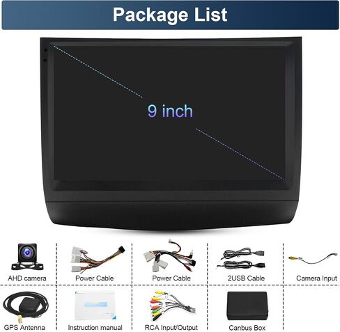 7" Touchscreen Double Din Android 13 Car Stereo Radio 4+64G Compatible Corolla 2000-2006 Wireless iOS Carplay Android Auto Car Radio Audio Receiver GPS Navigation Camera Mirror Link SWC in Saudi Arabia