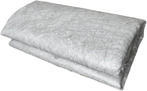 حصيرة الألياف الزجاجية المفرومة ، 10 ياردة × 4 '' 'fiberglass roll لفة ، 1.5 أونصة ، بدلة لتشكيل أسطح قوارب السيارات وتعزز الإصلاحات (1 ، 10 ياردة × 4' '، 1.5 أوقية) in Kuwait