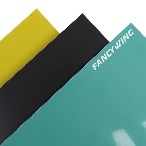 G10 Fiberglass Sheet, 200X300X1.5MM Glass Fiber Composite Laminate Board, Epoxy Resin Panel for DIY Models, RC, 3D Printing, Electrical Insulation 1.5mm Thickness Black in Kuwait